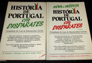 Livros História de Portugal em disparates