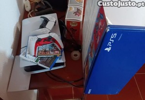 Ps5 +2 jogos fifa e gta e 2 comandos