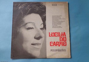Disco single LP - Lucília do Carmo - Recordações