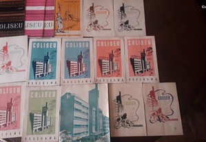 Programas Cinema Coliseu Porto anos 50/70