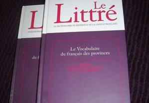 Dicionario frances - Le Littre vocabulario francês das provincias-Novo