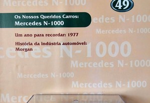 * Miniatura 1:43 Colecção Queridos Carros Nº 49 Mercedes-Benz N-1000 (1977) Com Fascículo