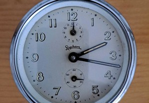 Relógio despertador vintage "Reguladora" (fabricado em Portugal) - Testado a funcionar!