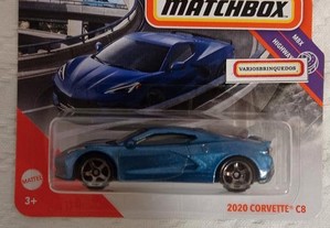 Corvette C8 2020 Blue Matchbox