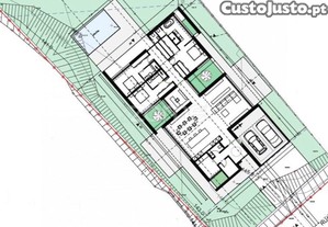 Terreno Com Pip Aprovado Moradia T3 Com Piscina...