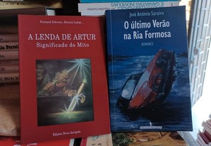 Obras de Fernando Schwartz e José António Saraiva