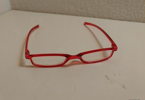 Óculos Graduados Leitura Vermelhos