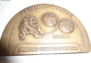 Medalha Sporting Clube de Portugal Congresso Leonino