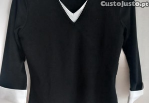 Camisola preta senhora