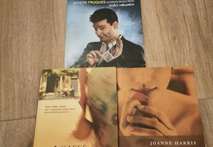 3 Livros em bom estado