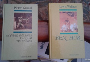 Obras de Pierre Grimal e Lewis Wallace