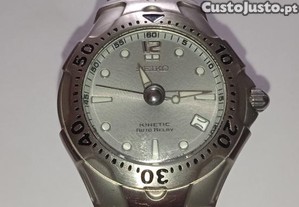 Relógio Seiko Kinetic Auto relay