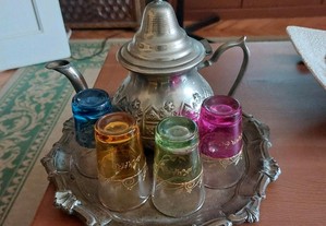 Conj. chá marroquino