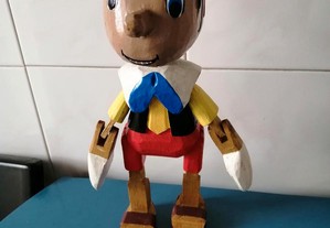 Pinoquio - antiga figura madeira