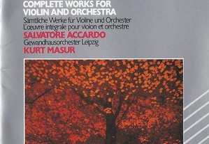 Bruch - "Complete Works for Violin and Orchestra" CD Triplo + Libreto