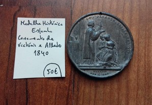 Medalha Histórica Espanha 1840