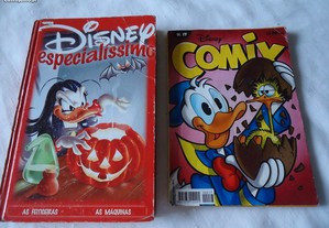 Dois livros Disney