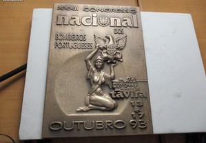 Medalha Bombeiros Tavira XXXII Congresso Nacional