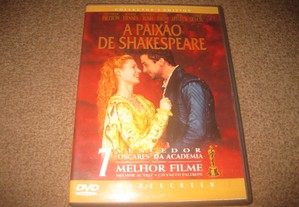 DVD "A Paixão de Shakespeare" com Gwyneth Paltrow