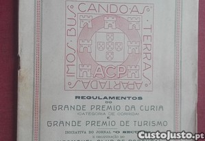 Grandes Festas da Cúria / Regulamento do Grande Prémio da Cúria-1927
