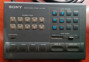 Teclado Sony Multi-Video Titler XV-T550