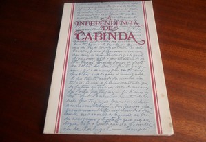 "A Independência de Cabinda" de Vários - 1ª Edição de 1977