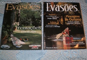 Revistas EVASÕES - 1998, 1999 e 2000