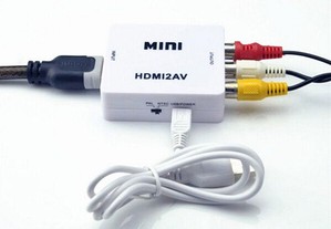 Conversor HDMI para AV Entrada HDMI - Saída AV/RCA