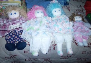 4 bonecas trapos