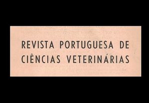Revistas: Revista Portuguesa de Ciências Veterinárias