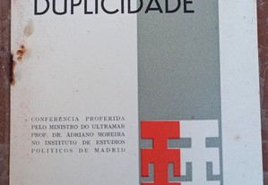 Duplicidade - Adriano Moreira - 1962