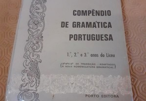 Compêndio de Gramática Portuguesa - José António de Figueiredo e António Gomes Ferreira