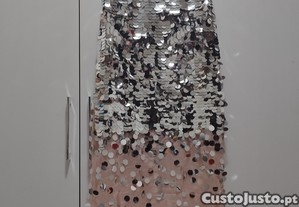 Vestido Lantejoulas Marca ZARA Mega Lindissimo