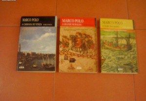 3 Livros Novos - Trilogia "Marco Polo" de Muriel Romana - Portes de Envio Grátis