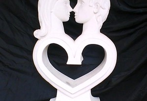 Escultura "Adão e Eva"