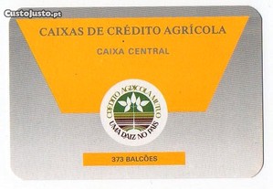 Caixa de Crédito Agrícola - calendário de 1990