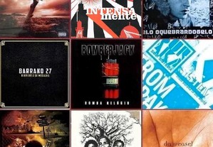 41 CDS - Hip Pop TUGA - Como Novos (Lote 1)