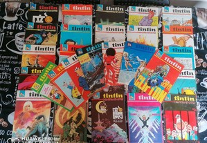 Revistas tin tin 9ano (1976/77)