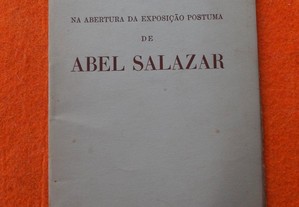 Na Abertura da Exposição Póstuma de Abel Salazar - Júlio Pomar