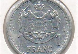 Mónaco - 1 Franc n/d (1943) - bela/soberba