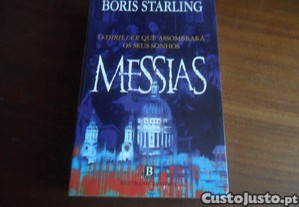 "MESSIAS" de Boris Starling - 2ª Edição de 2000
