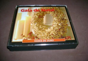 3 CDS originais - gala de natal - vozes de ouro