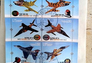 Coleção de selos usados de Portugal Continental
