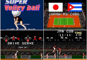 Jogo Super Volleyball Ano 1989