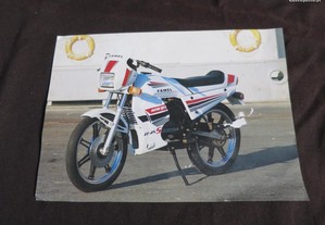 Folheto panfleto Famel XF 25 S - Zundapp motorizada 50 cc antiga mota