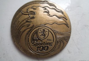 Medalha Sporting Clube Portugal 100 Anos Of.Envio