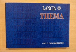 Lancia Thema - Manual de Proprietário