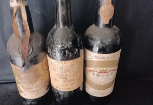 Três Vinhos do Porto da Real Vinícola