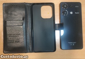 Smartphone Xiaomi Redmi Note 13 4G 6GB/128GB Dual SIM Black Como Novo