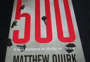 Livro Os 500 Matthew Quirk Porto Editora